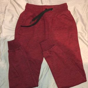 Champs Sports Gear Red & Black marbled Joggers